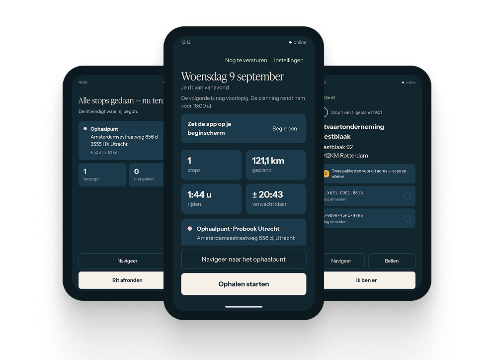 De bezorg-app van Gedenkboekje.nl
